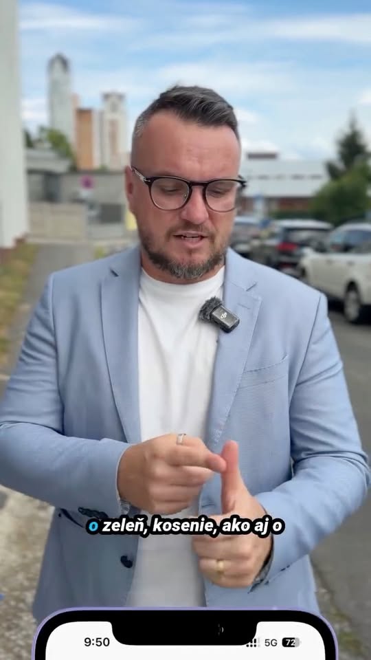 Zeleň a kosenie v Lučenci